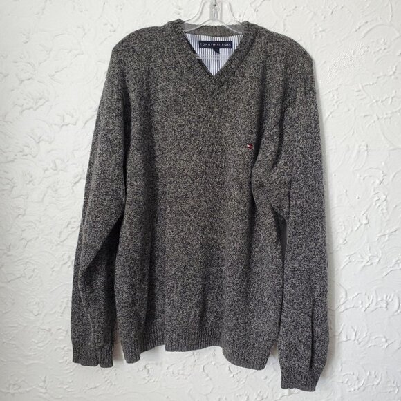 Tommy hilfiger Lambswool V Neck Sweater - Picture 3 of 5